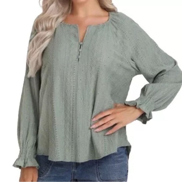 Frye peasant top - Picture 8 of 8